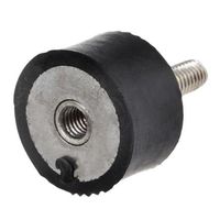 アールエスコンポーネンツ RS PRO 防振マウント，高さ:15mm 126-3917 1袋(8個)（直送品）