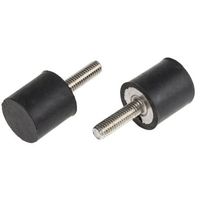 アールエスコンポーネンツ RS PRO 防振マウント，高さ:20mm 126-3928 1袋(8個)（直送品）