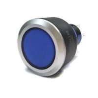 アールエスコンポーネンツ RS PRO 押しボタンスイッチ， モーメンタリ， パネルマウント， 双極双投(DPDT) 175-8961 1個（直送品）