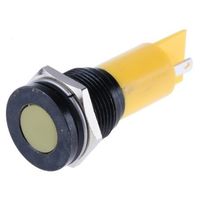 アールエスコンポーネンツ RS PRO 表示灯， 黄， 実装ホールサイズ:16mm 208-324 1個（直送品）