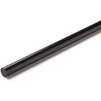 アールエスコンポーネンツ RS PRO， ナイロンロッド， Nylon， 1m 黒， 20mm径 282-0648 1セット(3個)（直送品）