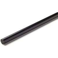 アールエスコンポーネンツ RS PRO， ナイロンロッド， Nylon， 1m 黒， 40mm径 282-0698 1個（直送品）