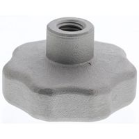 アールエスコンポーネンツ つまみノブ RS PRO マルチローブ， M8 直径:40mm シルバー 478-983 1個（直送品）