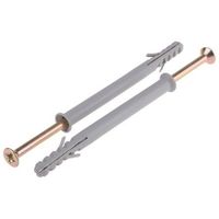 アールエスコンポーネンツ アンカー RS PRO ナイロン 穴径8mm 長さ100mm 275-771 1箱(20個)（直送品）