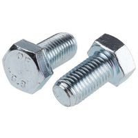 アールエスコンポーネンツ 六角ボルト RS PRO M16 x 30mm 鉄 276-241 1袋(25個)（直送品）