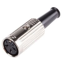 アールエスコンポーネンツ RS PRO DINソケット 3極 メス ケーブルマウント 491-184 1個（直送品）