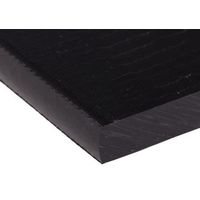 アールエスコンポーネンツ RS PRO プラスチックシート 黒， 500mm x 300mm 10mm 514-792 1個（直送品）