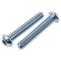 アールエスコンポーネンツ RS PRO 六角穴付ボルト M6 x 35mm六角ソケットボタン 491-5316 1箱(50個)（直送品）