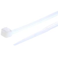 RS PRO 結束バンド， 150mm x 3.6 mm， ナチュラル， ナイロン 66 492-0453 1袋(1000個)（直送品）