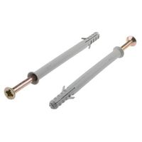 アールエスコンポーネンツ アンカー RS PRO ナイロン 穴径10mm 長さ140mm 514-6583 1箱(20個)（直送品）