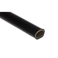 アールエスコンポーネンツ RS PRO ケーブルシールド 12mm 黒 シリコン ゴム Glass 668-1232 1個（直送品）