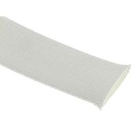 アールエスコンポーネンツ RS PRO ケーブルシールド 25mm ナチュラル ファイバーグラス 668-1267 1袋(5m)（直送品）