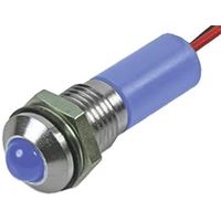 アールエスコンポーネンツ RS PRO 表示灯， 2V dc， 青， 実装ホールサイズ:6mm 722-7687 1個（直送品）
