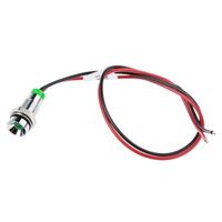 アールエスコンポーネンツ RS PRO 表示灯， 2V dc， 緑， 実装ホールサイズ:6mm 722-7693 1個（直送品）