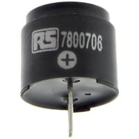 アールエスコンポーネンツ RS PRO 電磁ブザー 85dB スルーホール 780-0706 1個（直送品）