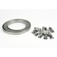 アールエスコンポーネンツ ホースクリップキット RS PRO 11個 ステンレス鋼 ホースクリップ 219-3690 1キット（直送品）