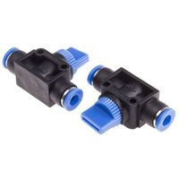 アールエスコンポーネンツ RS PRO 手動バルブ ロータリーノブ ポート数:2 916-0968 1ロット(10個)（直送品）