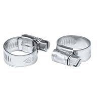 アールエスコンポーネンツ RS PRO ホースクリップ 13 → 20mm 9.5mm ステンレス鋼 145-0266 1袋(5個)（直送品）