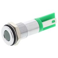 アールエスコンポーネンツ RS PRO 表示灯， 2V dc， 緑， 実装ホールサイズ:8mm 209-787 1個（直送品）