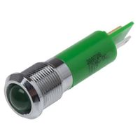アールエスコンポーネンツ RS PRO 表示灯， 緑， 実装ホールサイズ:12mm 208-728 1個（直送品）