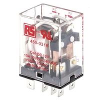 アールエスコンポーネンツ RS PRO リレー 12V dc， 2c接点 プラグイン タイプ 450-0318 1個（直送品）