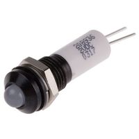 アールエスコンポーネンツ RS PRO 表示灯， 2V dc， 白， 実装ホールサイズ:8mm 208-936 1個（直送品）