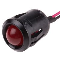 アールエスコンポーネンツ RS PRO 表示灯， 2V dc， 赤， 実装ホールサイズ:14mm 208-970 1個（直送品）