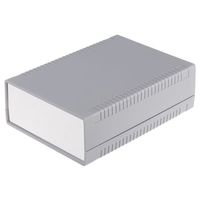 アールエスコンポーネンツ 筐体 RS PRO 190 x 140 60mm プラスチック グレー 315-961 1個（直送品）
