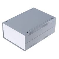 アールエスコンポーネンツ 筐体 RS PRO 190 x 140 80mm プラスチック グレー 315-933 1個（直送品）