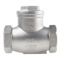 アールエスコンポーネンツ 逆止弁 RS PRO ステンレス鋼 499-2666 1個（直送品）