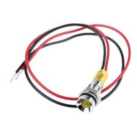 アールエスコンポーネンツ RS PRO 表示灯， 24V dc， 黄， 実装ホールサイズ:6mm 722-7760 1個（直送品）
