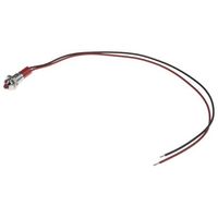 アールエスコンポーネンツ RS PRO 表示灯， 24V dc， 赤， 実装ホールサイズ:6mm 722-7808 1個（直送品）