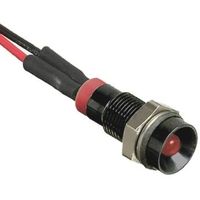 アールエスコンポーネンツ RS PRO 表示灯， 24V dc， 赤， 実装ホールサイズ:6mm 722-7842 1個（直送品）