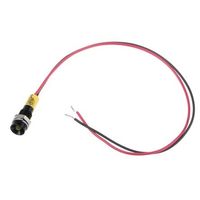 アールエスコンポーネンツ RS PRO 表示灯， 24V dc， 黄， 実装ホールサイズ:6mm 722-7849 1個（直送品）