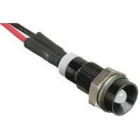 アールエスコンポーネンツ RS PRO 表示灯， 24V dc， 白， 実装ホールサイズ:6mm 722-7851 1個（直送品）