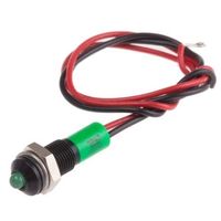 アールエスコンポーネンツ RS PRO 表示灯， 24V dc， 緑， 実装ホールサイズ:6mm 722-7889 1個（直送品）