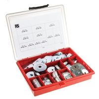 アールエスコンポーネンツ ワッシャ RS PRO マッドガード 亜鉛めっき仕上げ 687-9868 1キット（直送品）