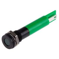 アールエスコンポーネンツ RS PRO 表示灯， 24V dc， 緑， 実装ホールサイズ:8mm 700-1750 1個（直送品）