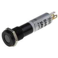 アールエスコンポーネンツ RS PRO 表示灯， 24V dc， 実装ホールサイズ:8mm 700-1782 1個（直送品）