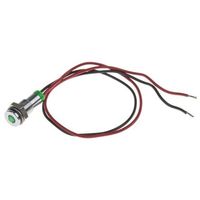 アールエスコンポーネンツ RS PRO 表示灯， 2V dc， 緑， 実装ホールサイズ:6mm 700-1794 1個（直送品）