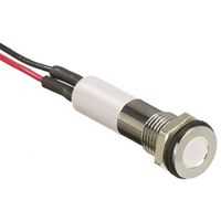 アールエスコンポーネンツ RS PRO 表示灯， 2V dc， 白， 実装ホールサイズ:6mm 700-1801 1個（直送品）