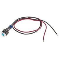 アールエスコンポーネンツ RS PRO 表示灯， 2V dc， 青， 実装ホールサイズ:6mm 700-1808 1個（直送品）