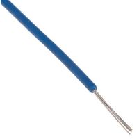 アールエスコンポーネンツ RS PRO 青 100m 28 AWG 872-4432 1リール(100m)（直送品）