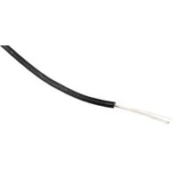 アールエスコンポーネンツ RS PRO 黒 100m 26 AWG 872-4458 1リール(100m)（直送品）