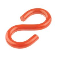 アールエスコンポーネンツ チェーンリンク RS PRO A4 赤 for use with バリアポスト及びチェーン 898-7154 1個（直送品）