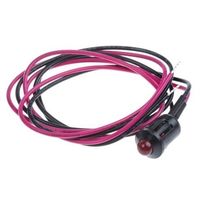 アールエスコンポーネンツ RS PRO 表示灯， 6V dc， 赤， 実装ホールサイズ:8mm 205-684 1個（直送品）