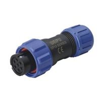 アールエスコンポーネンツ RS PRO 丸型コネクタ， 4極， ミニチュア， ケーブルマウント 144-0621 1個（直送品）