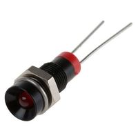 アールエスコンポーネンツ RS PRO 表示灯， 2V dc， 赤， 実装ホールサイズ:6mm 211-819 1個（直送品）