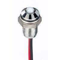 RS PRO パネルLED， 10.8 → 13.2V dc， 白， 実装ホールサイズ:6mm 171-3760 1個（直送品）
