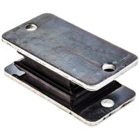 アールエスコンポーネンツ RS PRO 防振マウント，高さ:43mm 171-2645 1個（直送品）